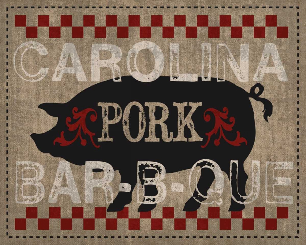 Carolina BBQ art print by Melody Hogan for $57.95 CAD
