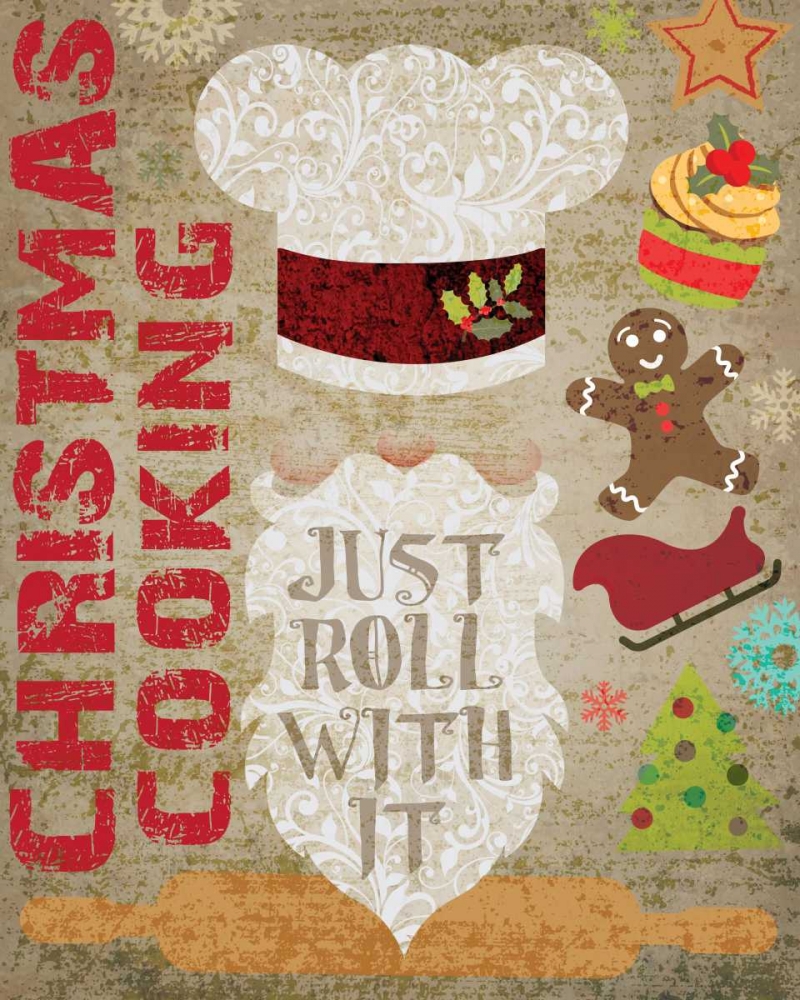Santas Kitchen 3 art print by Melody Hogan for $57.95 CAD