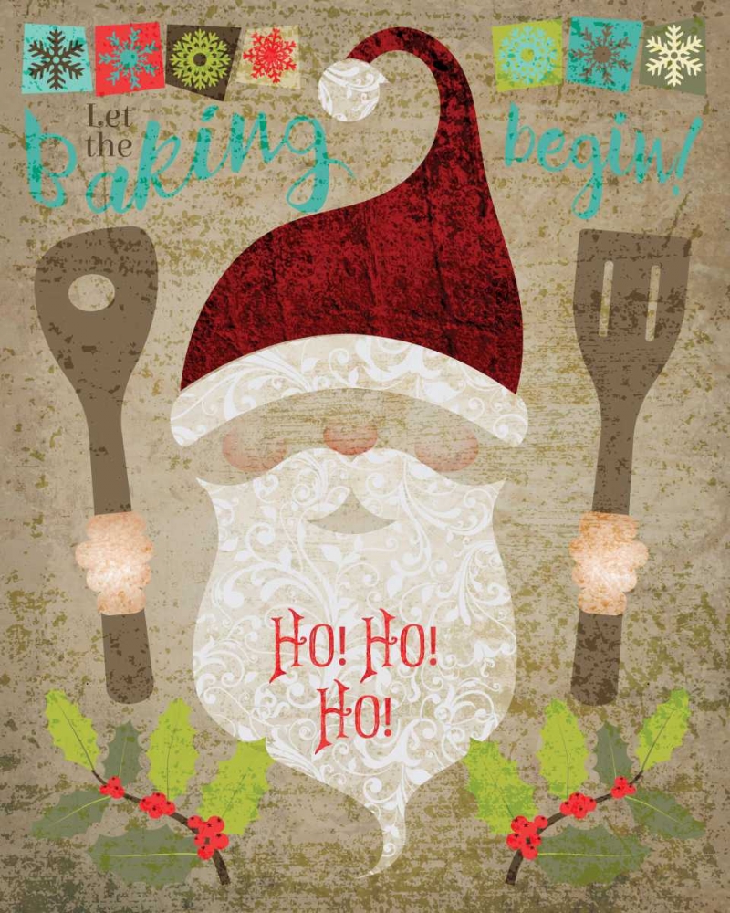 Santas Kitchen 4 art print by Melody Hogan for $57.95 CAD