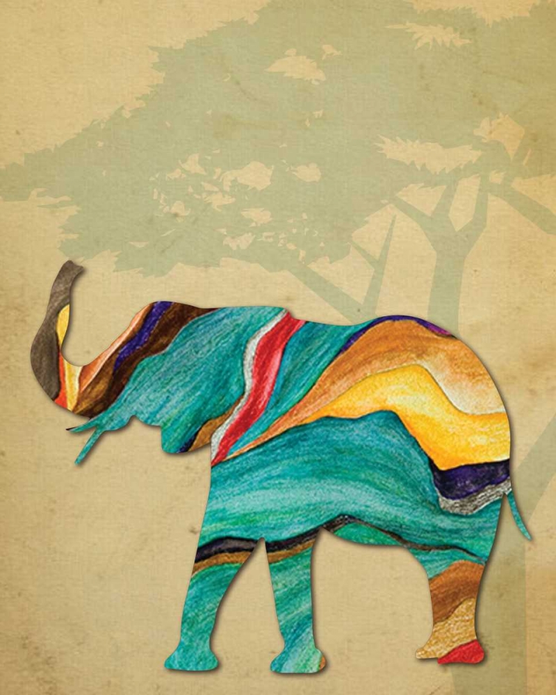 Safari Stripes 2 art print by Melody Hogan for $57.95 CAD