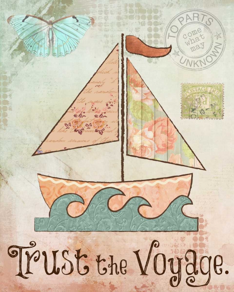 Vintage Sea 1 art print by Melody Hogan for $57.95 CAD