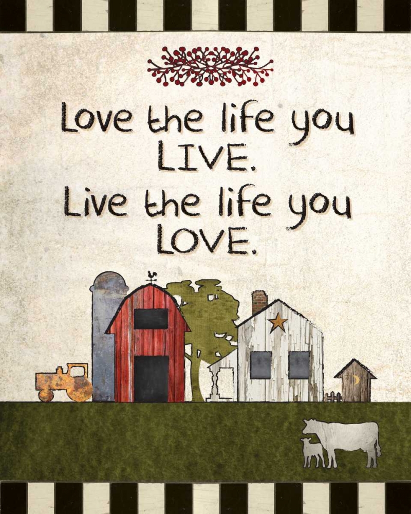Primitive Countryside 1 art print by Melody Hogan for $57.95 CAD