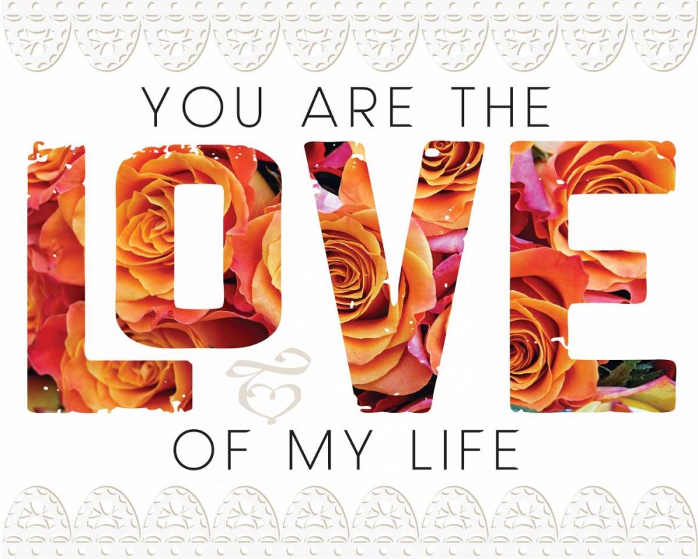 Wedding Typo Lace 1 art print by Melody Hogan for $57.95 CAD