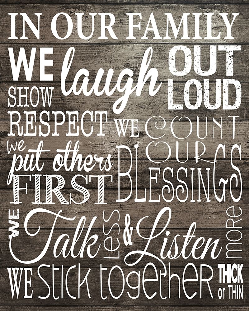 In Our Family 1 art print by Melody Hogan for $57.95 CAD