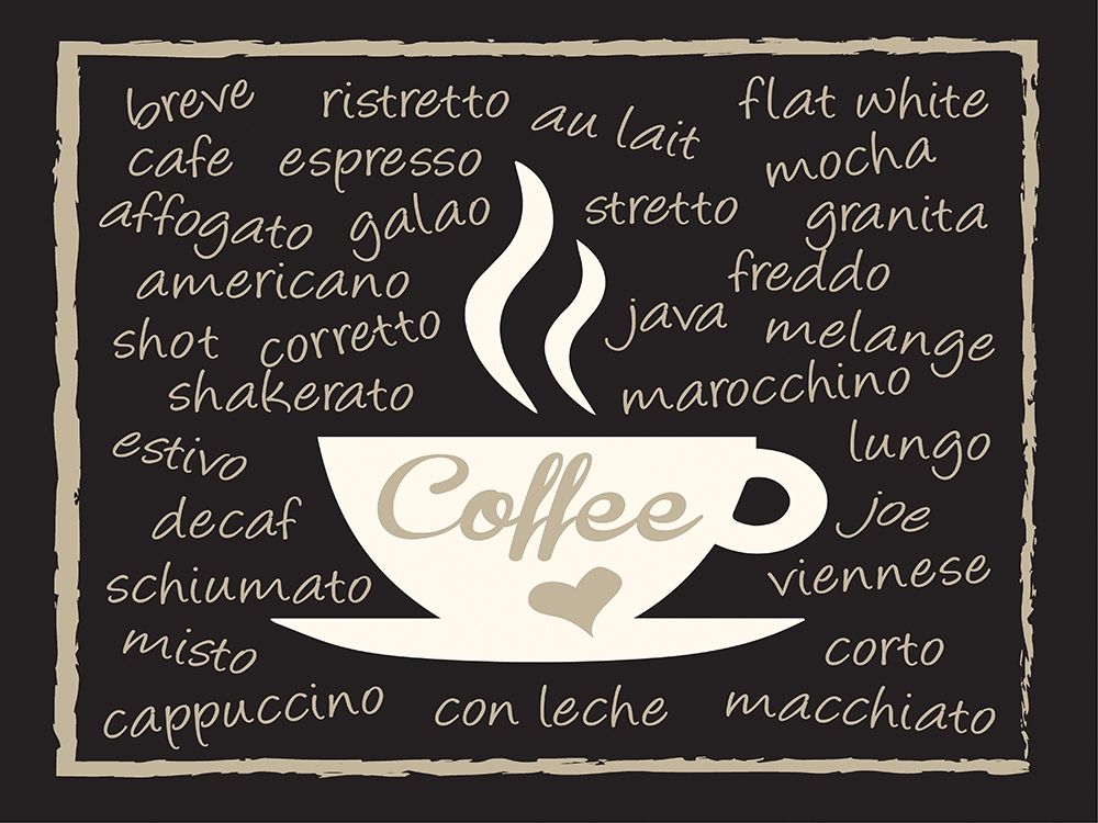 Mocha Coffee Cup art print by Melody Hogan for $57.95 CAD
