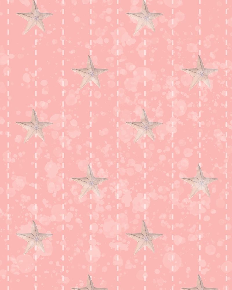Whimsical Starfish Bubble Stitch art print by Melody Hogan for $57.95 CAD