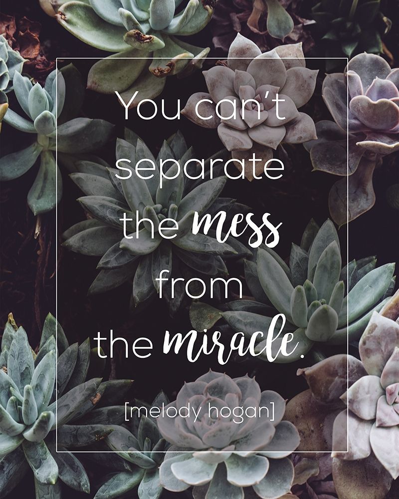 Mess and Miracle art print by Melody Hogan for $57.95 CAD