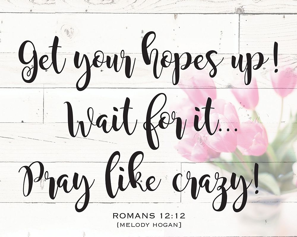 Romans 12:12 Shiplap 1 art print by Melody Hogan for $57.95 CAD