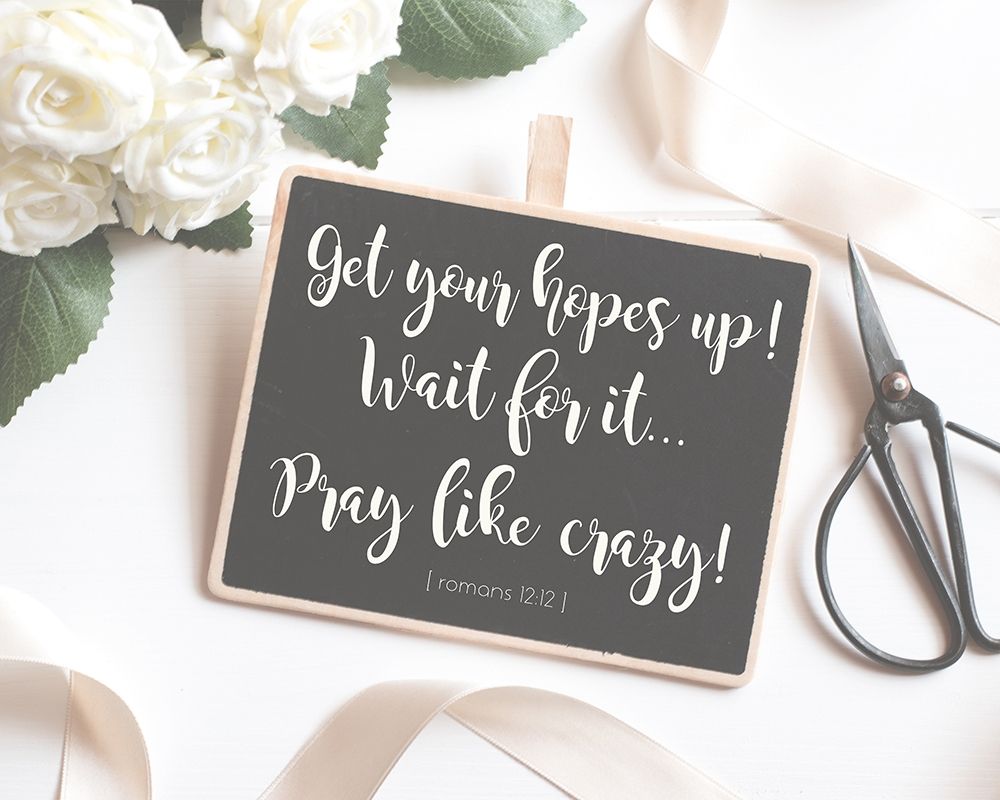 Romans 12:12 art print by Melody Hogan for $57.95 CAD