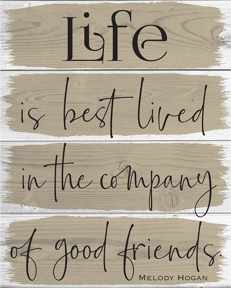 Life Wood Panels  Color 4 art print by Melody Hogan for $57.95 CAD