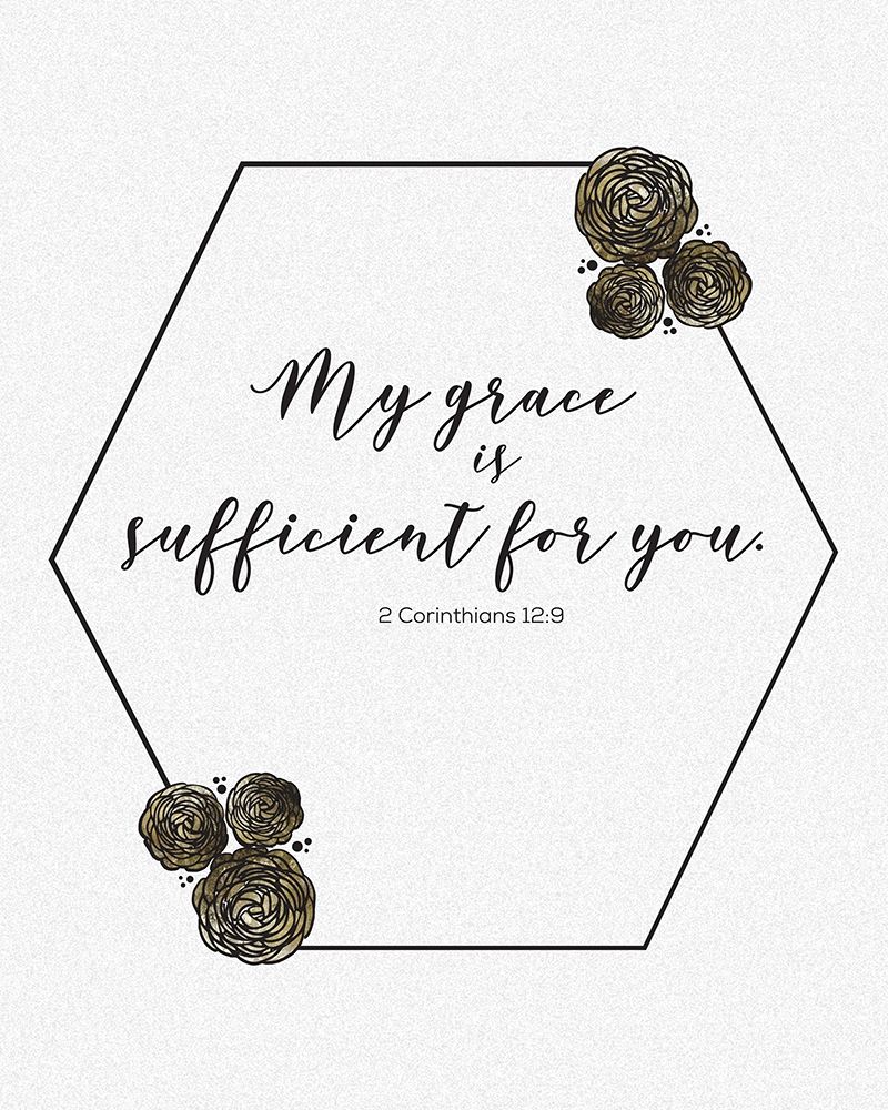 Gold Foil Sufficient 2 art print by Melody Hogan for $57.95 CAD