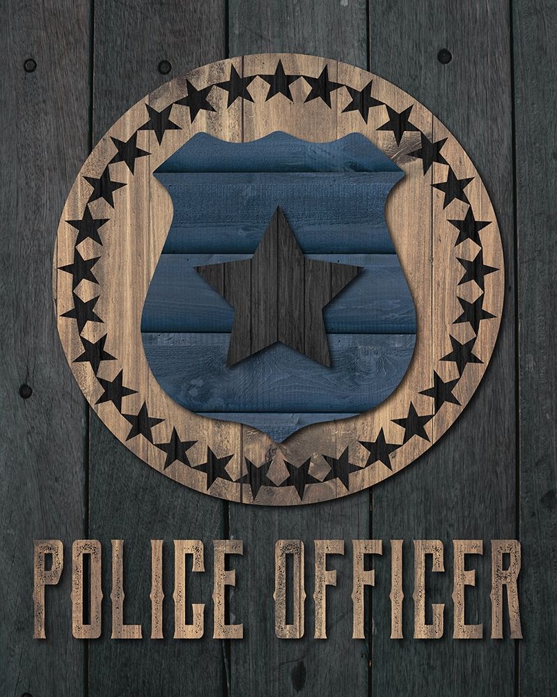 Police Officer 1 art print by Melody Hogan for $57.95 CAD
