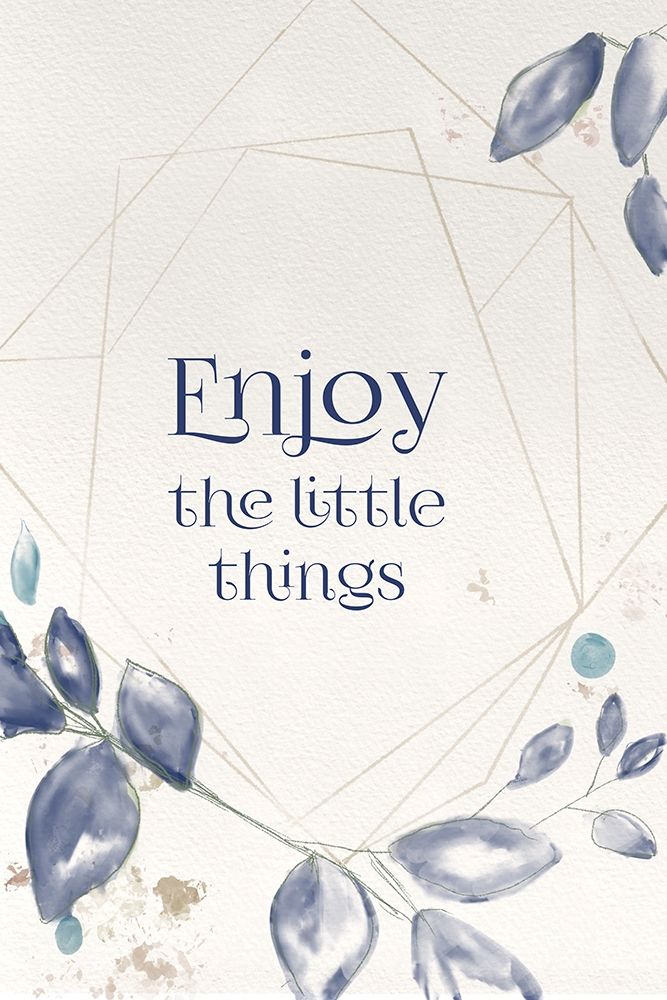 Blue Botanical Blessings 6 art print by Melody Hogan for $57.95 CAD