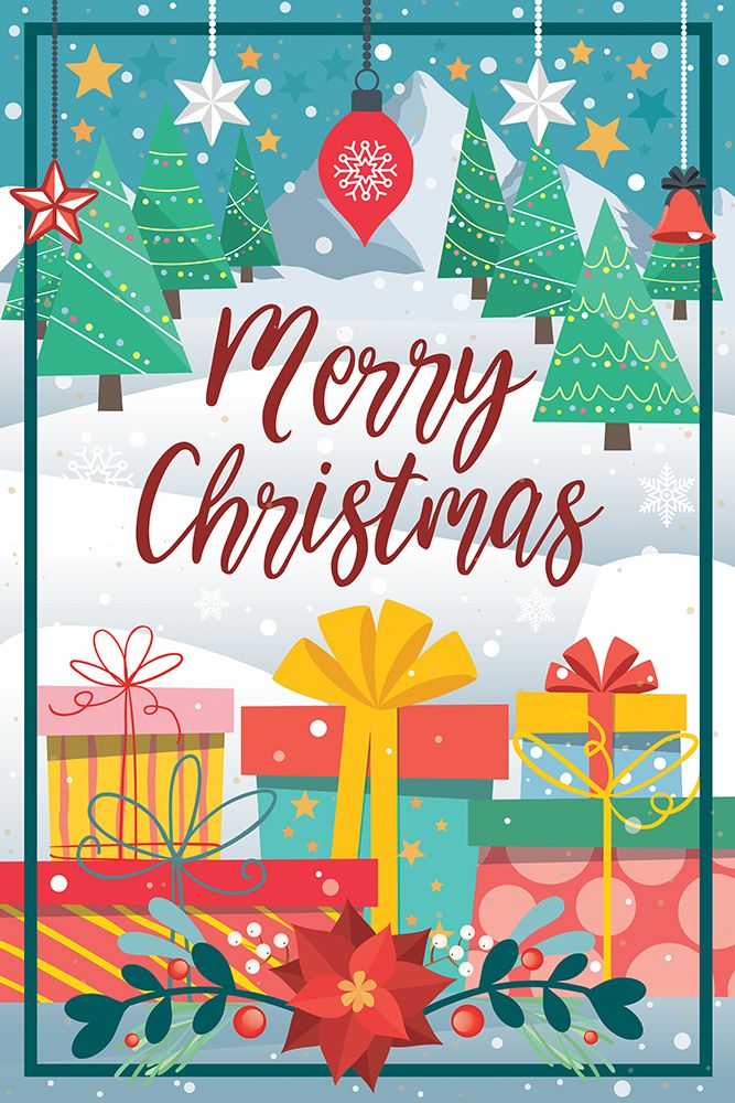 Christmas Gifts 2 art print by Melody Hogan for $57.95 CAD