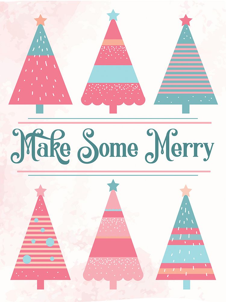 Candy Xmas Trees 1 art print by Melody Hogan for $57.95 CAD