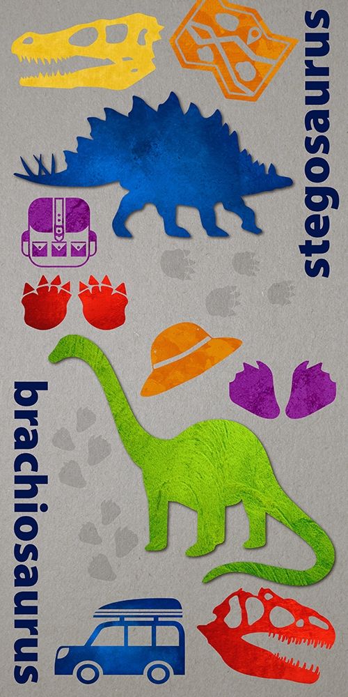 Dino Journy 1 art print by Melody Hogan for $57.95 CAD