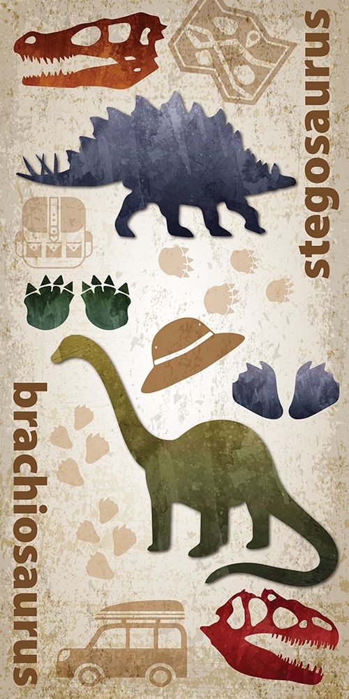 Dino Journy 2 art print by Melody Hogan for $57.95 CAD
