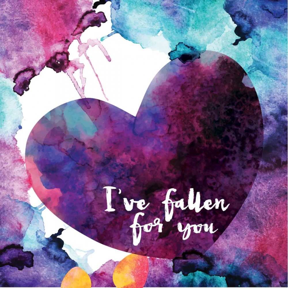 Watercolor Love 3 art print by Melody Hogan for $57.95 CAD