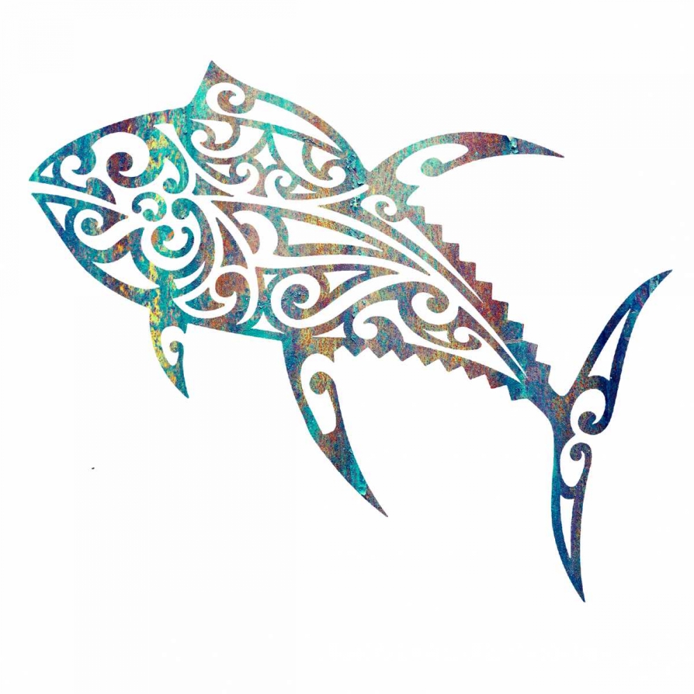 Tribal Koi 1 art print by Melody Hogan for $57.95 CAD