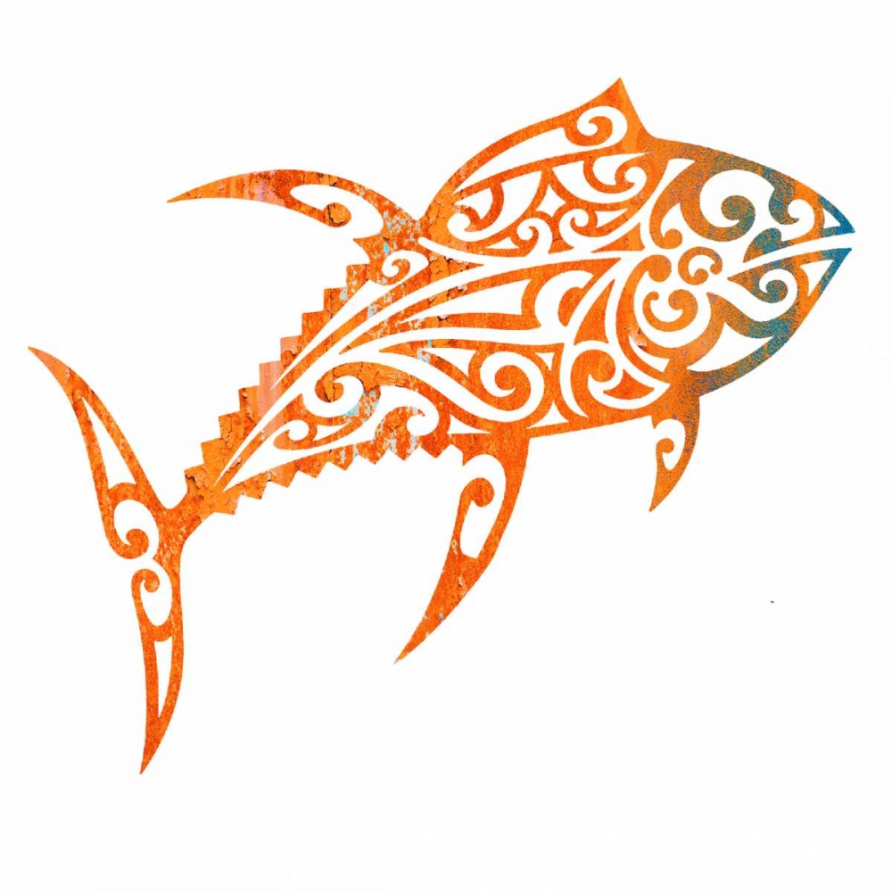Tribal Koi 2 art print by Melody Hogan for $57.95 CAD