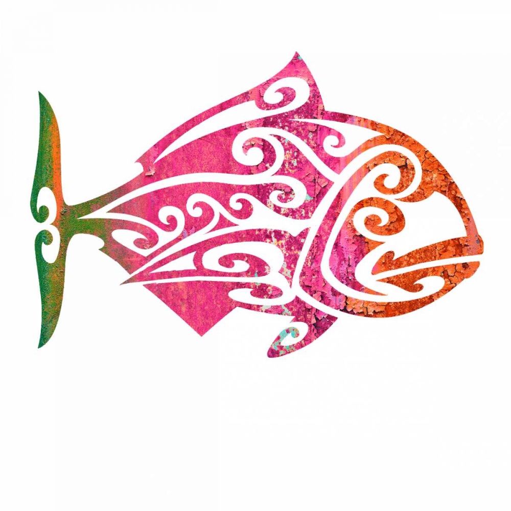 Tribal Koi 4 art print by Melody Hogan for $57.95 CAD