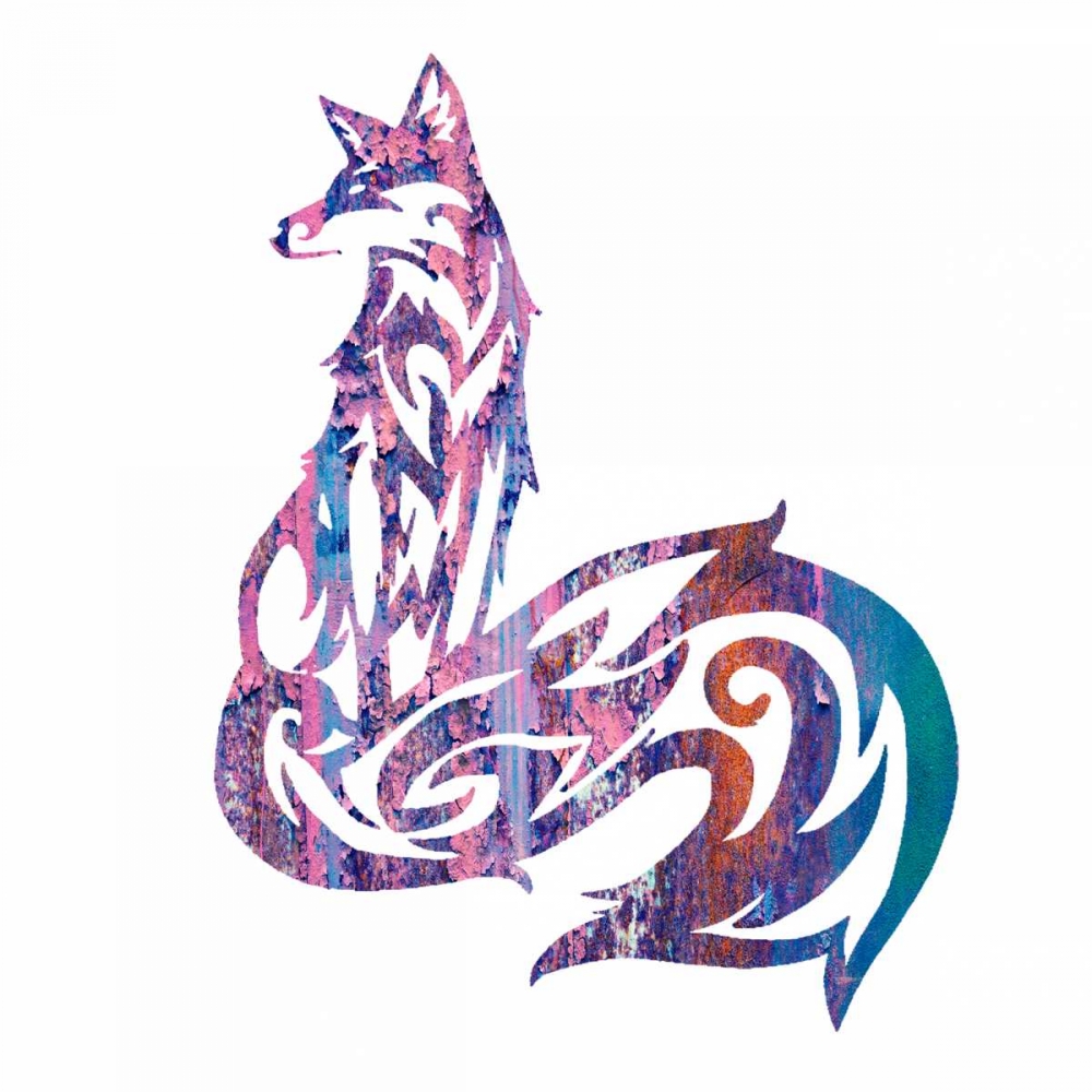 Tribal Fox 1 art print by Melody Hogan for $57.95 CAD