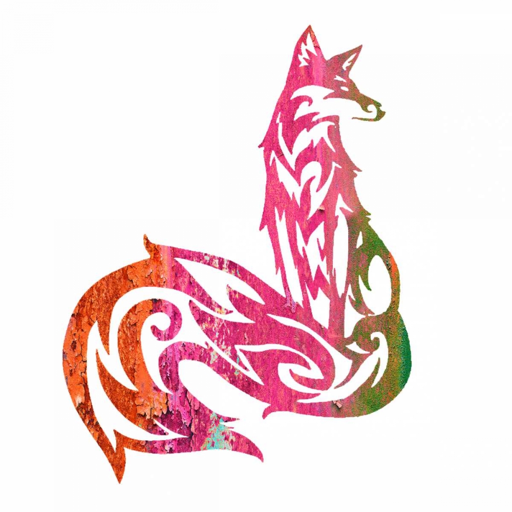 Tribal Fox 2 art print by Melody Hogan for $57.95 CAD
