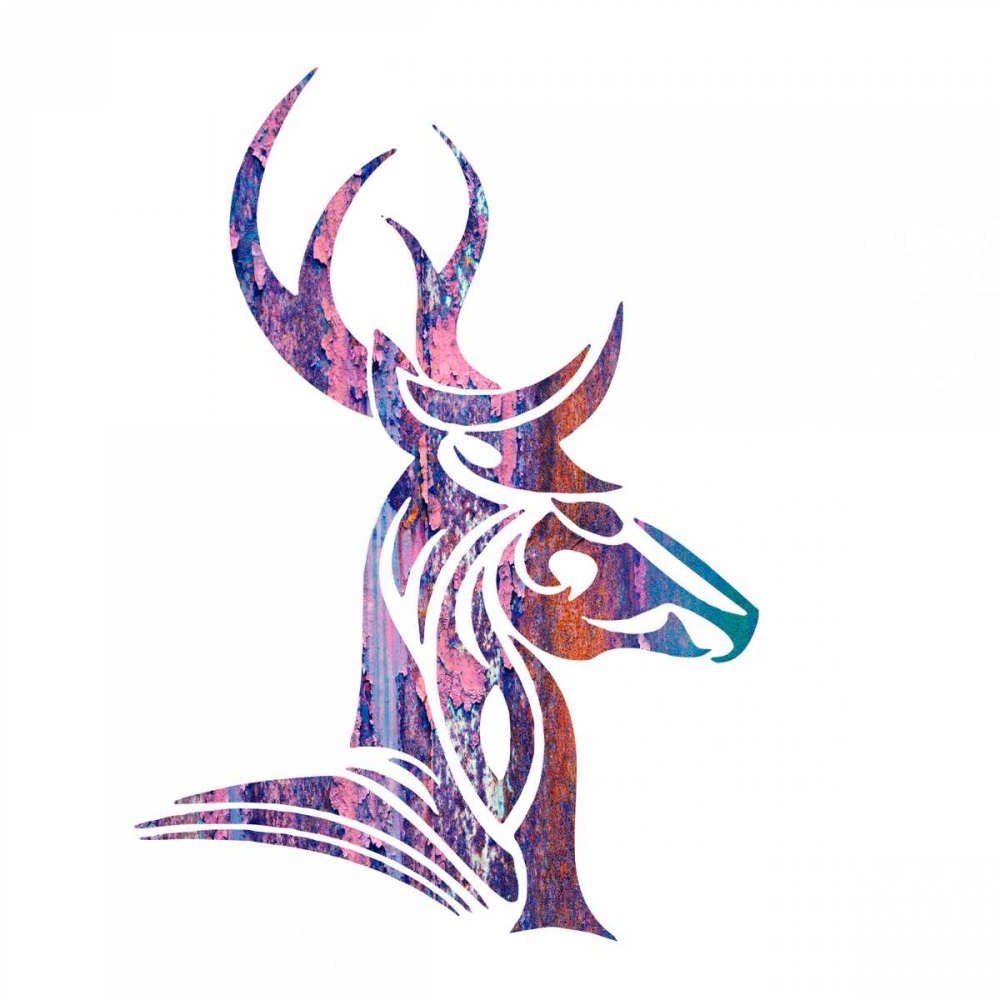 Tribal Buck 2 art print by Melody Hogan for $57.95 CAD