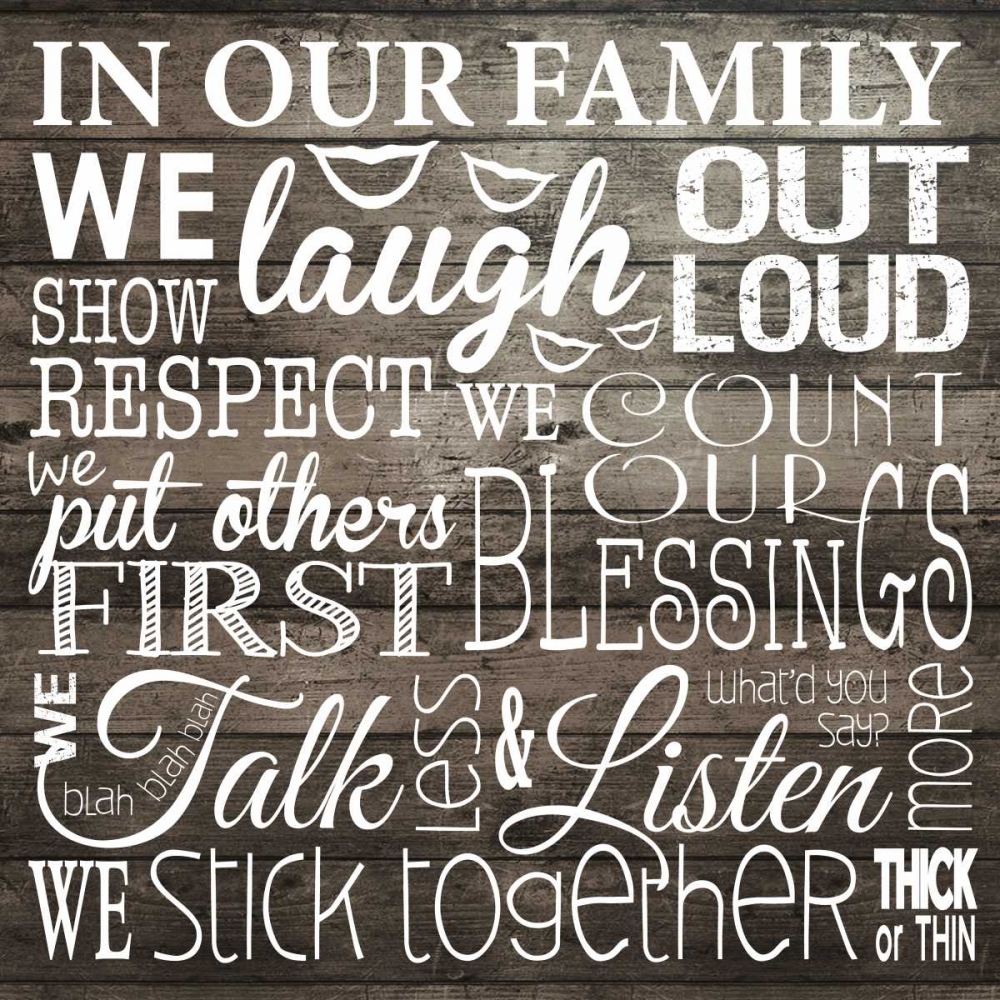 Family art print by Melody Hogan for $57.95 CAD