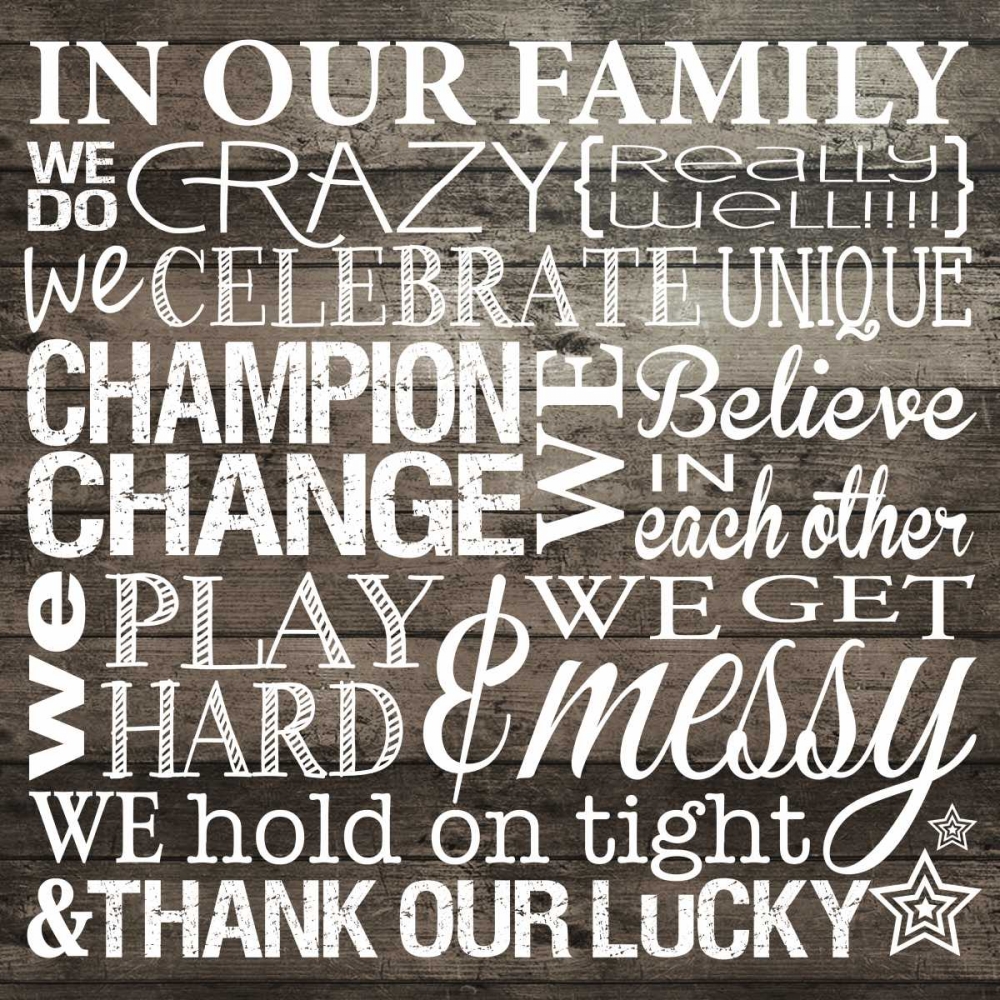 In Our Family art print by Melody Hogan for $57.95 CAD