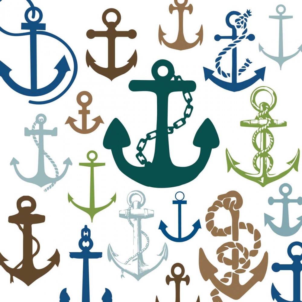 Natural Anchors art print by Melody Hogan for $57.95 CAD