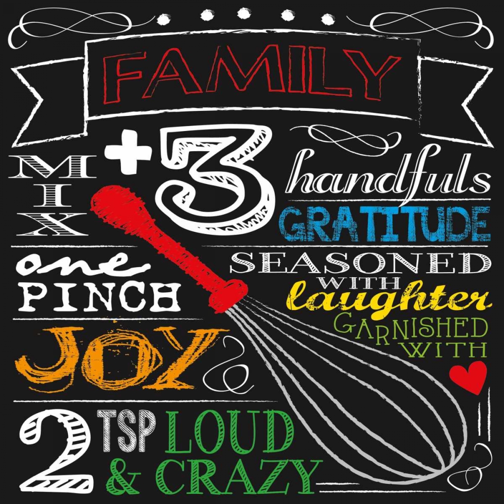 Family Plus Three art print by Melody Hogan for $57.95 CAD