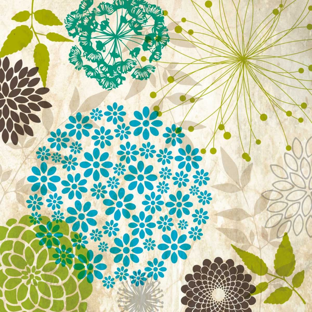 Sparklers Floral 3 art print by Melody Hogan for $57.95 CAD