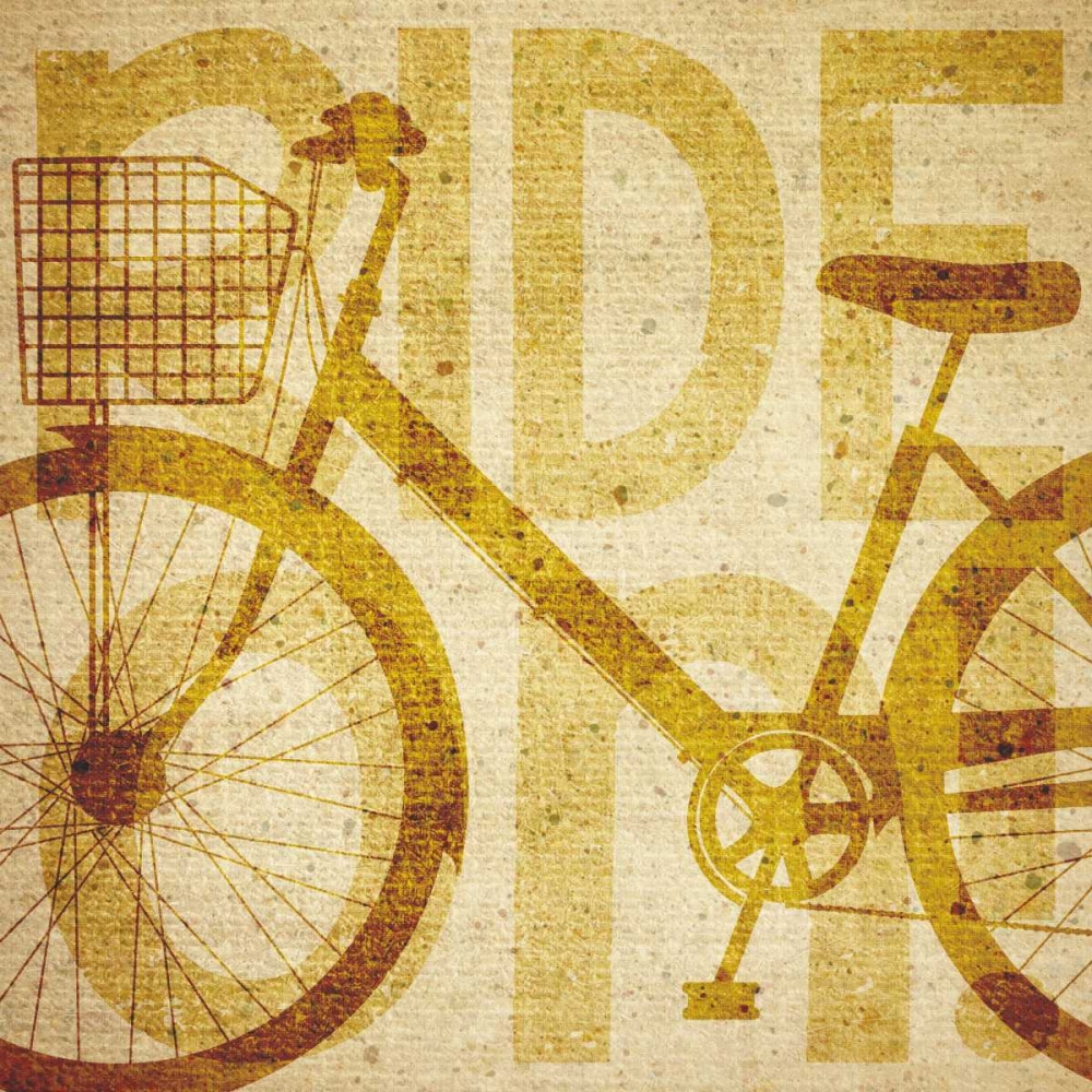 Bike Canvas 2 art print by Melody Hogan for $57.95 CAD