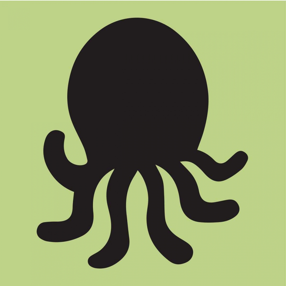 Octopus Cutout art print by Melody Hogan for $57.95 CAD