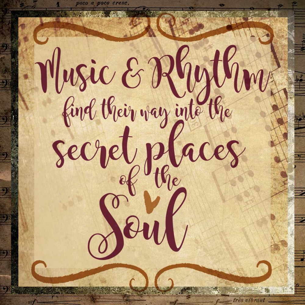 Music and Rhythm art print by Melody Hogan for $57.95 CAD