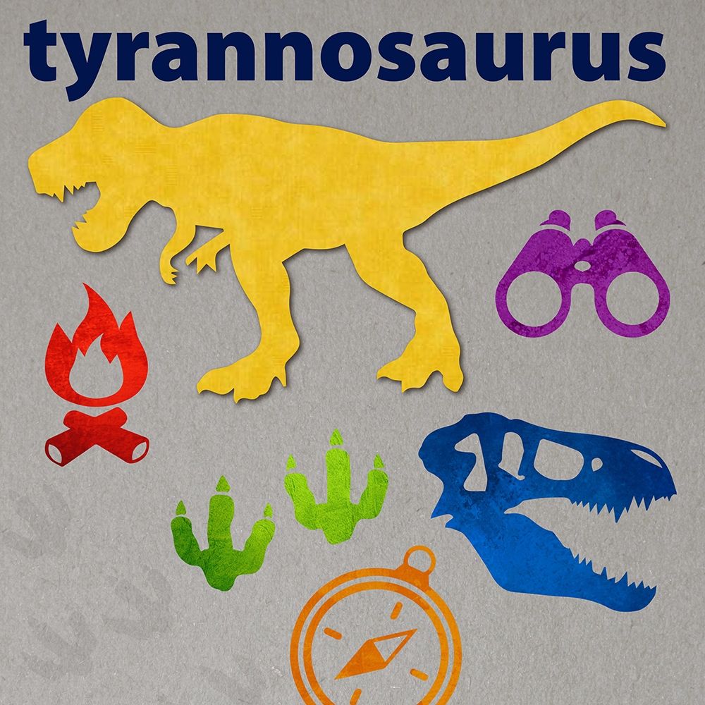 Dino Colors 2 art print by Melody Hogan for $57.95 CAD