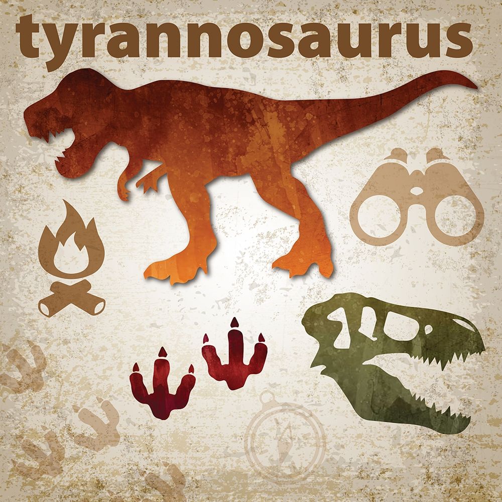 Dino Colors 4 art print by Melody Hogan for $57.95 CAD