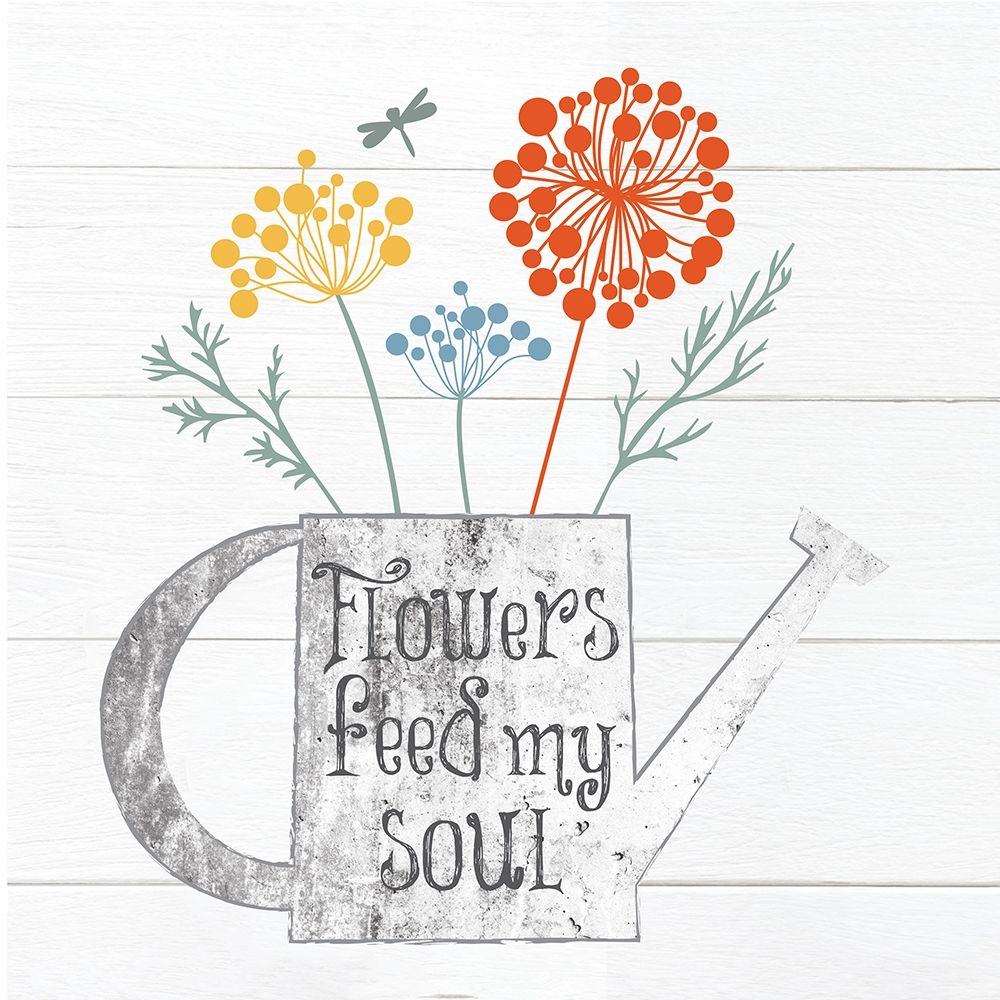 Botanical Pitchers Primary 3 art print by Melody Hogan for $57.95 CAD