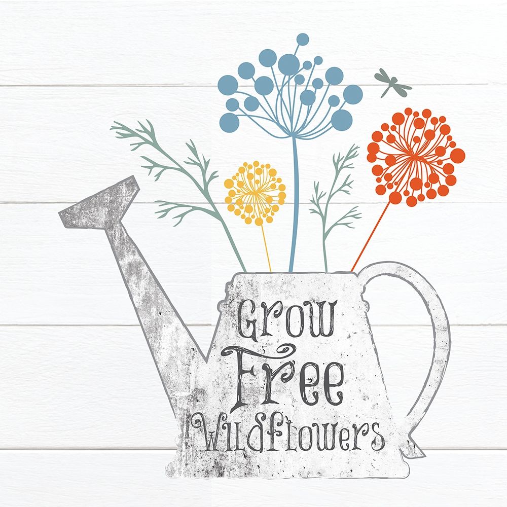 Botanical Pitchers Primary 4 art print by Melody Hogan for $57.95 CAD