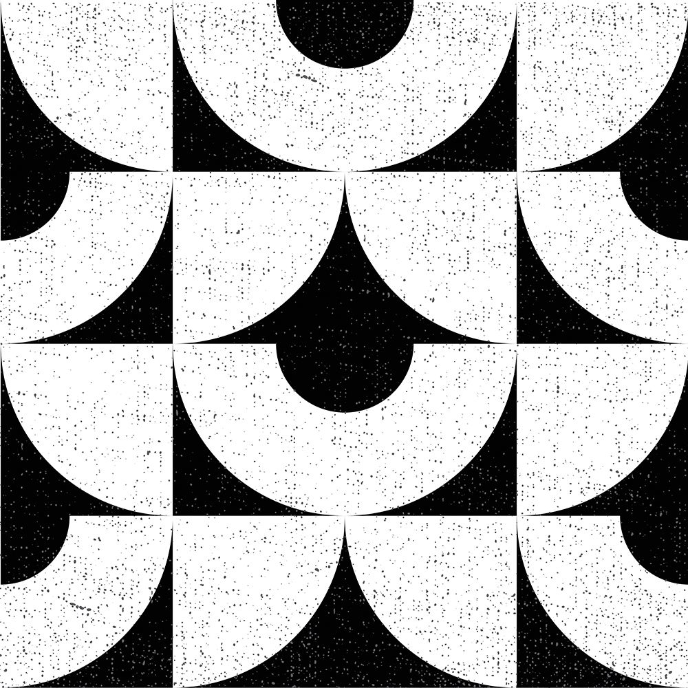 Oversized Abstracts BW 3 art print by Melody Hogan for $57.95 CAD
