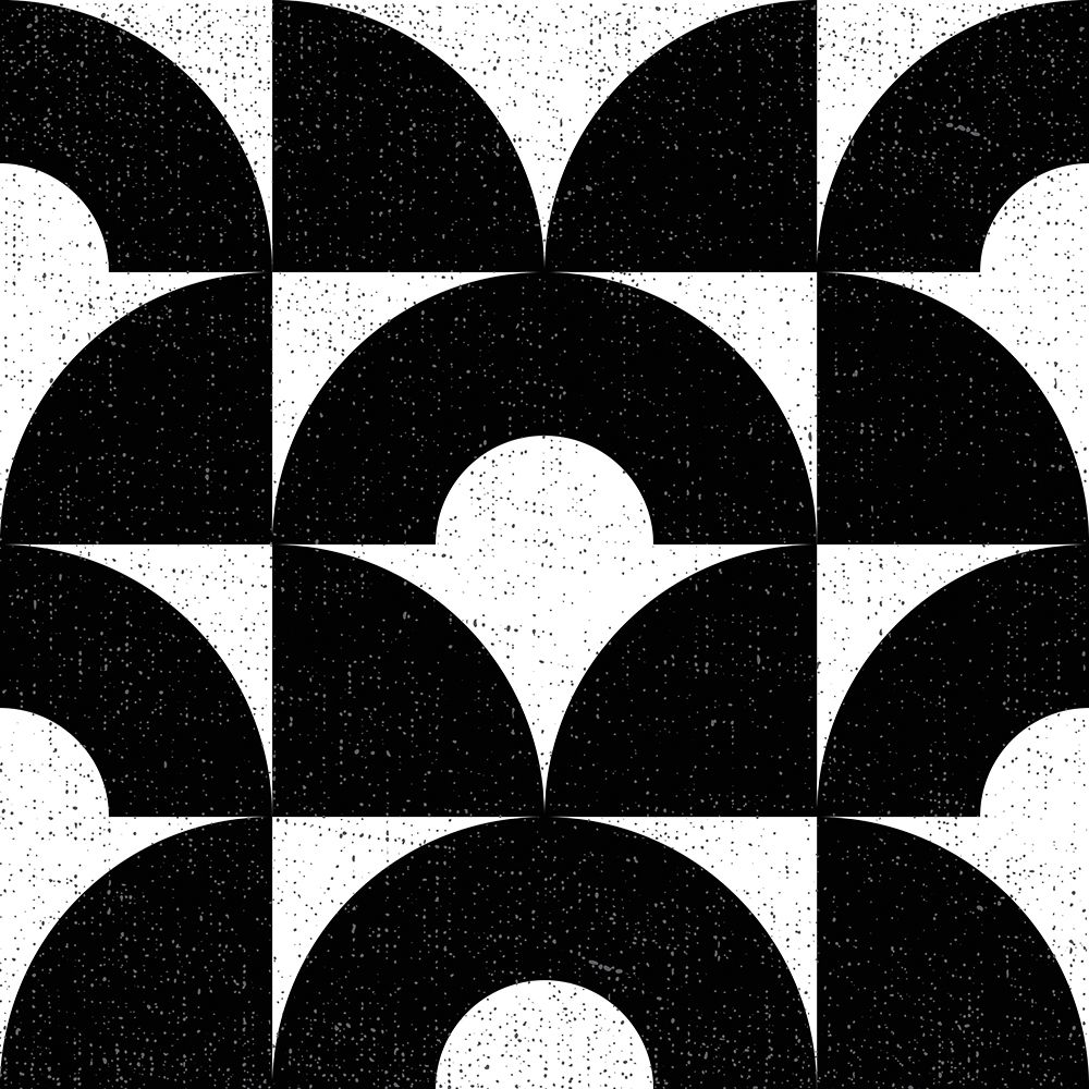 Oversized Abstracts BW 4 art print by Melody Hogan for $57.95 CAD