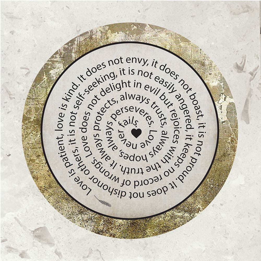 Gold Foil Scriptures 1 art print by Melody Hogan for $57.95 CAD