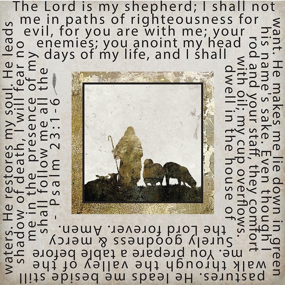 Gold Foil Scriptures 2 art print by Melody Hogan for $57.95 CAD