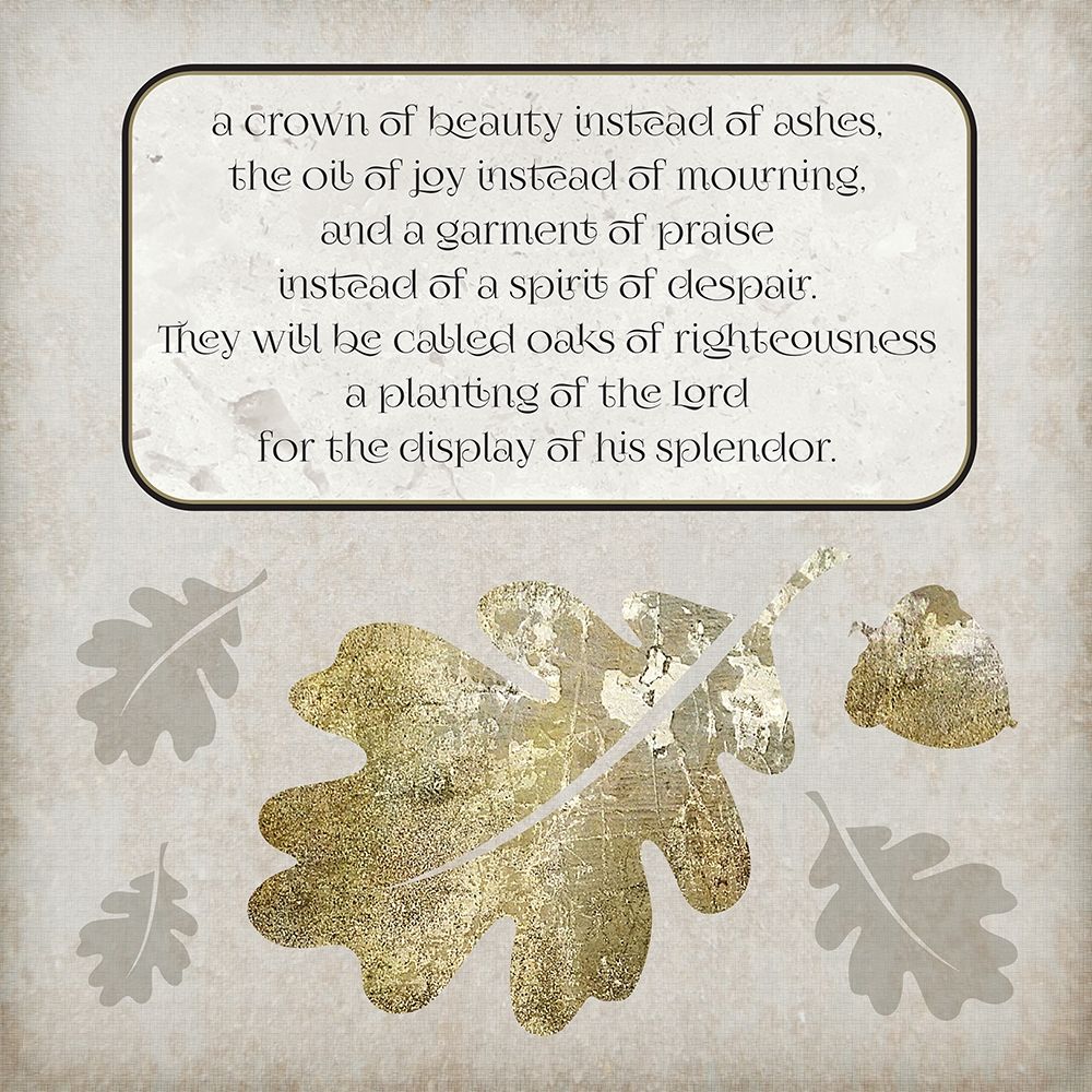 Gold Foil Scriptures 3 art print by Melody Hogan for $57.95 CAD