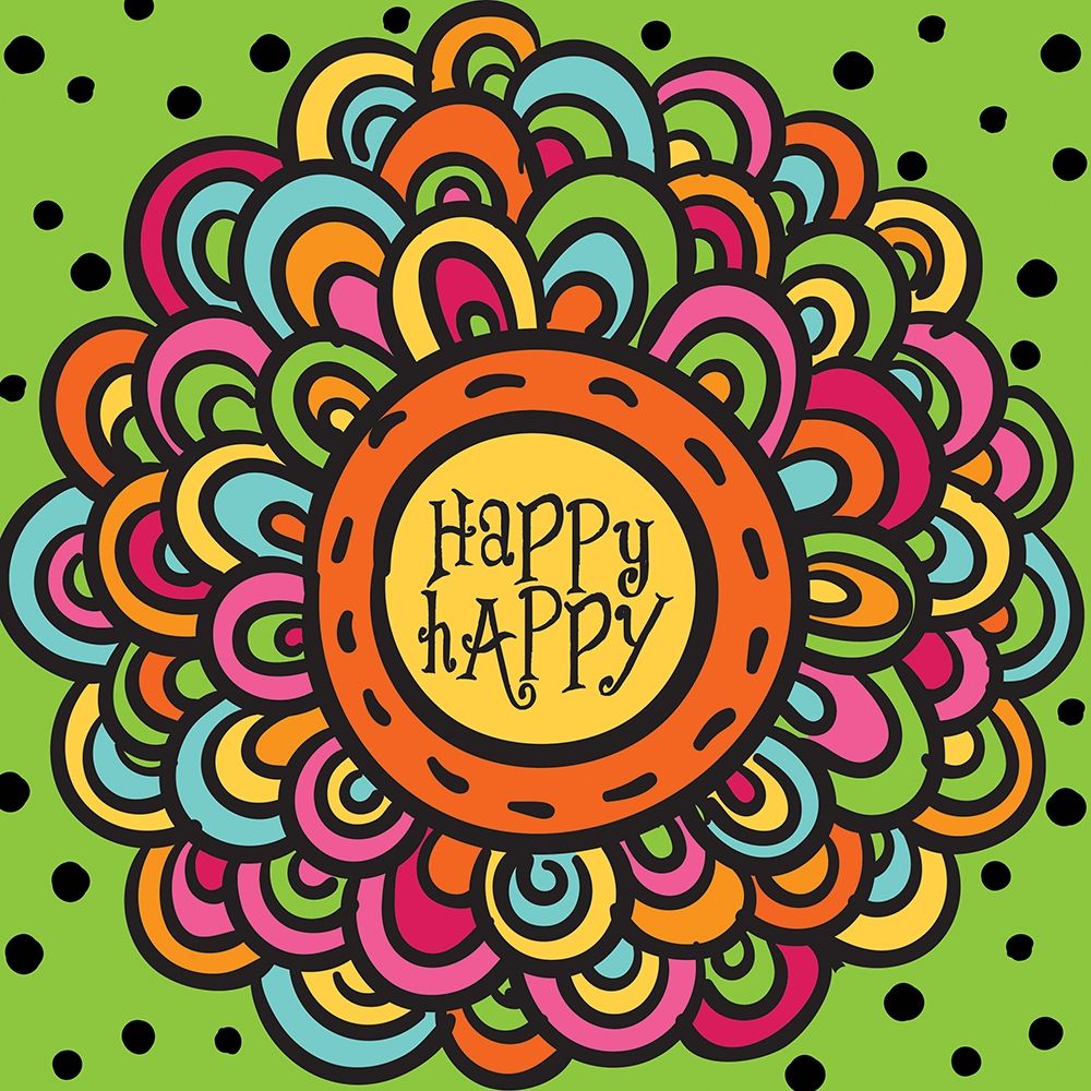 Whimsical Happy art print by Melody Hogan for $57.95 CAD