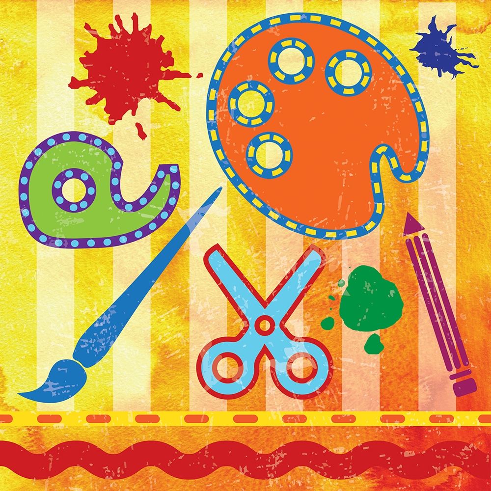 Colorful Kids Icons 2 art print by Melody Hogan for $57.95 CAD