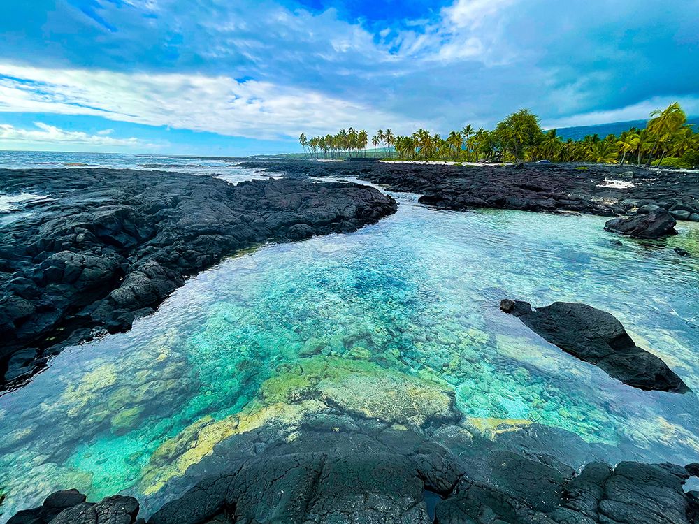 Honaunau Forgiving Pool art print by Melissa Nebula for $57.95 CAD