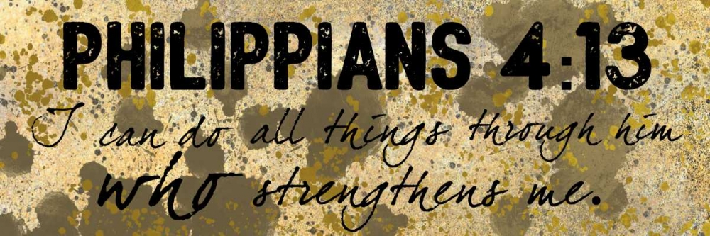 Philippians Strength art print by Marcus Prime for $57.95 CAD