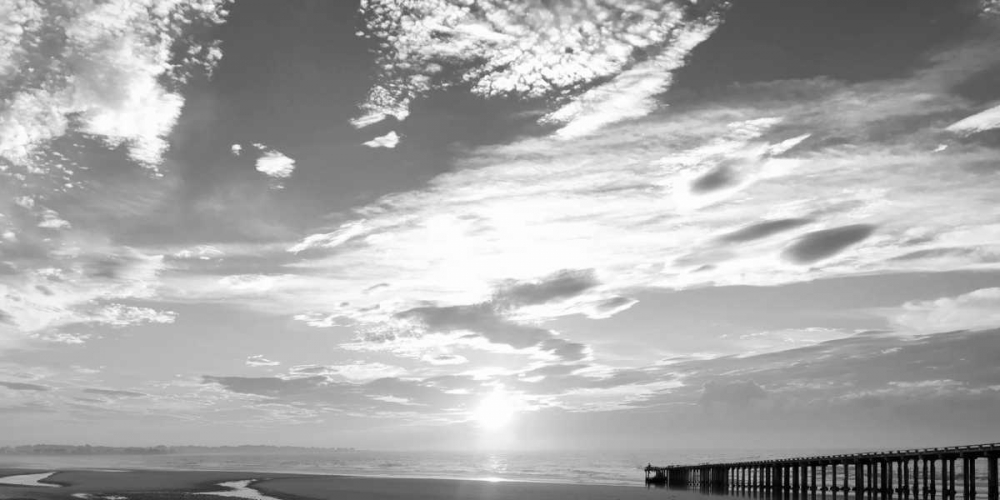 Beach Stroll BW 1 art print by Marcus Prime for $57.95 CAD